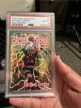 Michael Jordan PSA 8